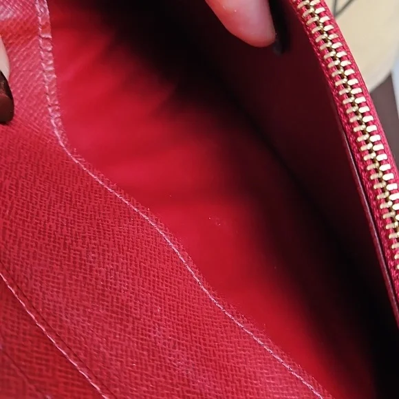 Louis Vuitton Monogram Insolite Wallet Wristlet W/Box + Dustbag - Picture 10 of 15